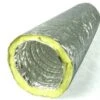 Flexible Insulated Ducting 200mm Diameter - 10 Metres Length 1 Flexible Insulated Ducting 200mm Diameter - 10 Metres Length -Outlet HVAC Crate Store Aluminium Flexible Duct 1