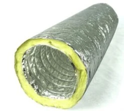 Flexible Insulated Ducting 200mm Diameter - 10 Metres Length