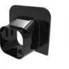 Black Corner Cap - TA72 1 Black Corner Cap - TA72 -Outlet HVAC Crate Store Corner Cap BlCK