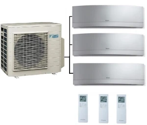 Daikin 3MXM68A Outdoor Unit - 3 Emura Indoor Units 3 Daikin 3MXM68A Outdoor Unit - 3 Emura Indoor Units
