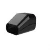Black Trunking Pipe Outlet - TS72 1 Black Trunking Pipe Outlet - TS72 -Outlet HVAC Crate Store End Fitting