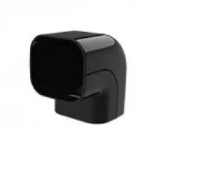 Black Trunking Vertical Elbow - CA72 3 Black Trunking Vertical Elbow - CA72