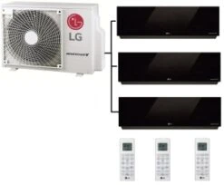 LG MU3R21.U21 Outdoor Unit - 3 Artcool Mirror Units