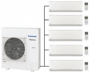 Panasonic CU-5Z90TBE Outdoor Unit - 5 Etherea Indoor Units 3 Panasonic CU-5Z90TBE Outdoor Unit - 5 Etherea Indoor Units