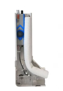 Micro Blue Condensate Pump - With White Ducting Kit X86-008