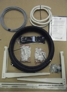 Flared Air Conditioning Fitting Kits - Kit One (1/4" - 3/8" Pipe)