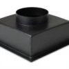 Spigot Box Top Entry For 200mm Ducting 2 Spigot Box Top Entry For 200mm Ducting -Outlet HVAC Crate Store spigot Box Top 1
