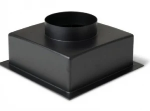 Spigot Box Top Entry For 200mm Ducting 7 Spigot Box Top Entry For 200mm Ducting -Outlet HVAC Crate Store