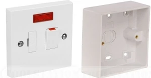 13 Amp Fused Spur + Back Box 3 13 Amp Fused Spur + Back Box